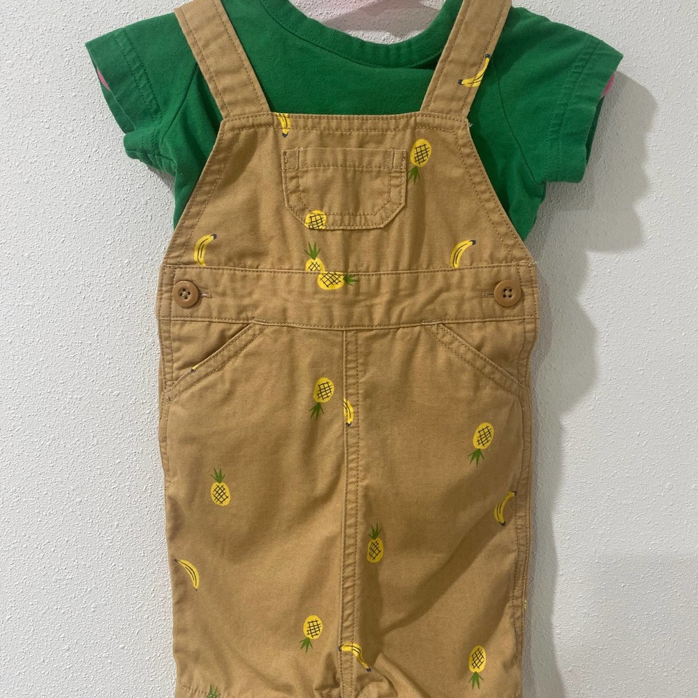 Hanna Short Alls & Green Shirt